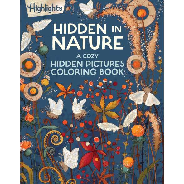 Hidden in Nature: A Cozy Hidden Pictures Coloring Book for Adults with Relaxing Nature Scenes, Intricate Hidden Pictures Puzzles and Stress-Relief Coloring Fun - Book - Paracay
