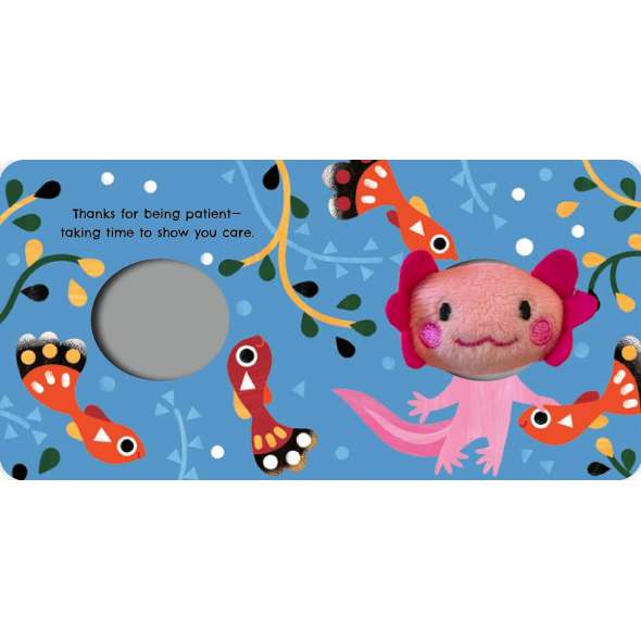 I Love You, Axolotl: A finger puppet book - Book - Paracay