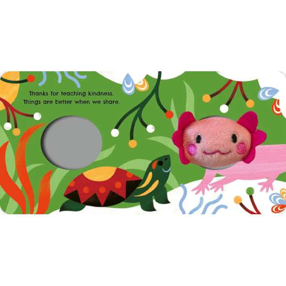 I Love You, Axolotl: A finger puppet book - Book - Paracay