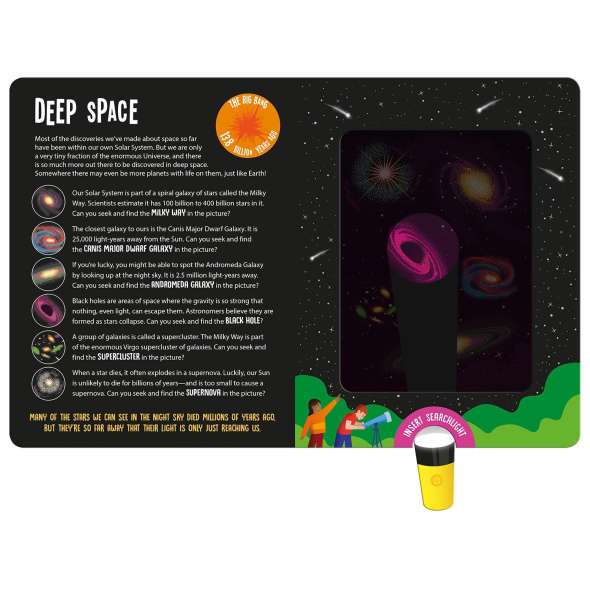Magic Searchlight - Space - Book - Paracay