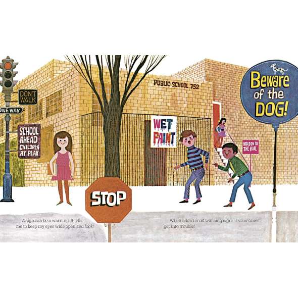 Never Pat a Bear: A Book About Signs - Book - Paracay