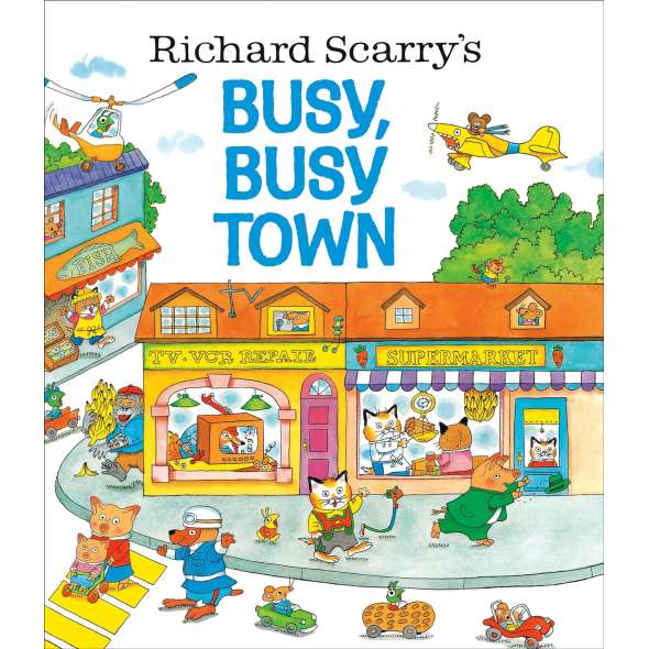 Richard Scarry's Busy, Busy Town - Book - Paracay