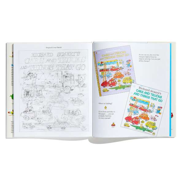 Richard Scarry's Cars and Trucks and Things That Go: 50th Anniversary Edition - Book - Paracay