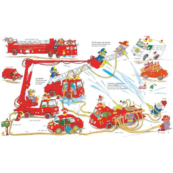 Richard Scarry's Cars and Trucks and Things That Go: 50th Anniversary Edition - Book - Paracay