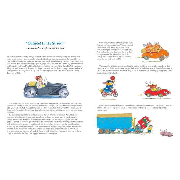 Richard Scarry's Cars and Trucks and Things That Go: 50th Anniversary Edition - Book - Paracay