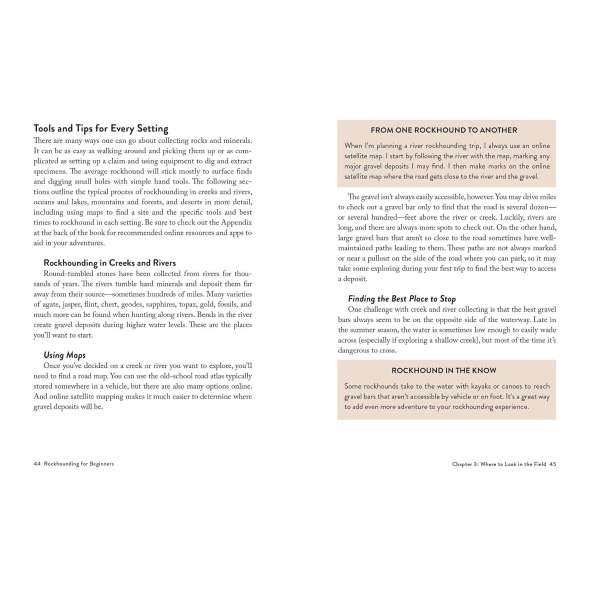 Rockhounding for Beginners: Your Comprehensive Guide to Finding and Collecting Precious Minerals, Gems, Geodes, & More - Book - Paracay