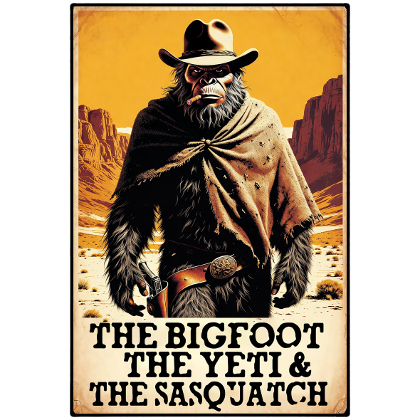 The Bigfoot The Yeti & The Sasquatch - Sticker - Paracay