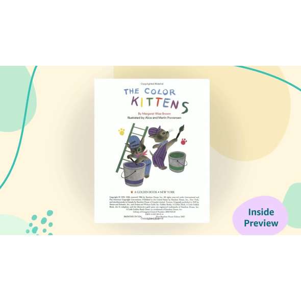The Color Kittens - Book - Paracay