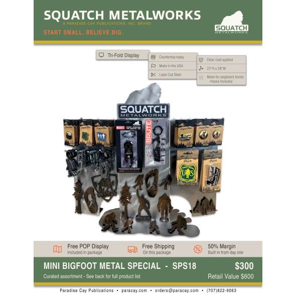 Squatch Metalworks Package Deal - Bigfoot Mini (WHOLESALE ONLY) SPS18 - Paracay