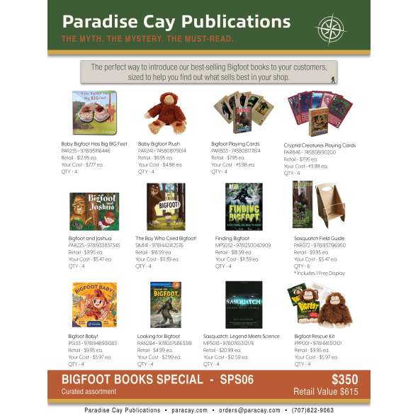 Squatch Metalworks Package Special BIGFOOT BOOKS (WHOLESALE ONLY) - Book - Paracay