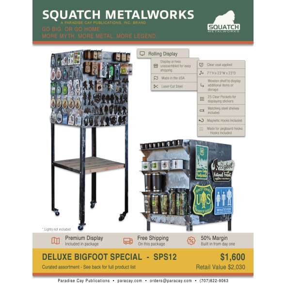 Squatch Metalworks Package Deal - Deluxe Edition (WHOLESALE ONLY) SPS12 - Paracay