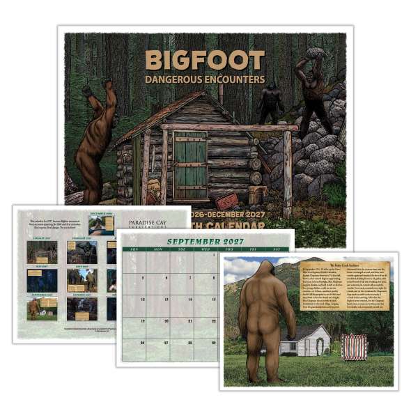 Bigfoot "Dangerous Encounters" - 2027 - Calendar
