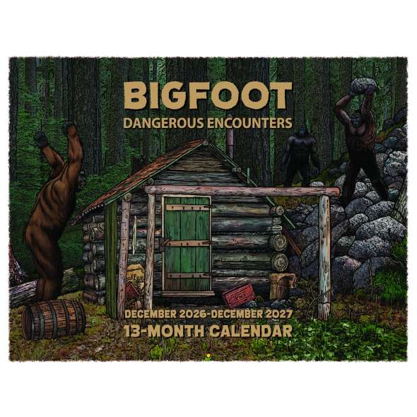 Bigfoot "Dangerous Encounters" - 2027 - Calendar
