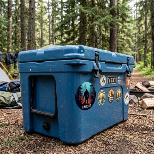 Humboldt Dark Squatch - Sticker - Paracay