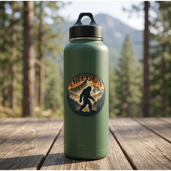 Oregon Squatch Silhouette - Sticker - Paracay