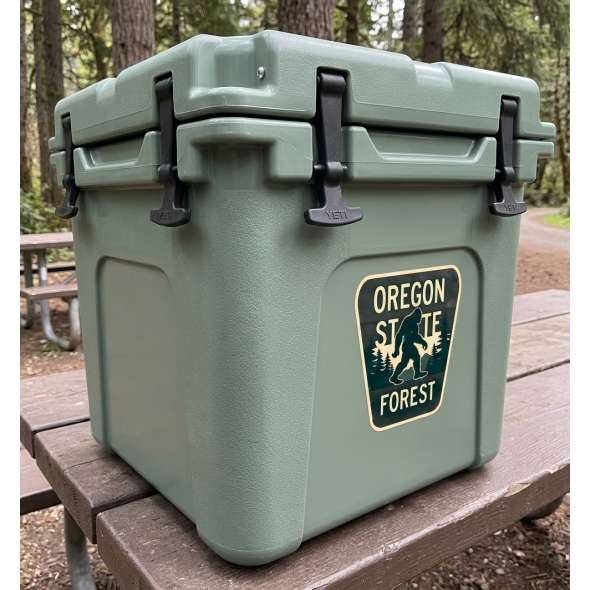 Oregon State Forest Sign - Sticker - Paracay