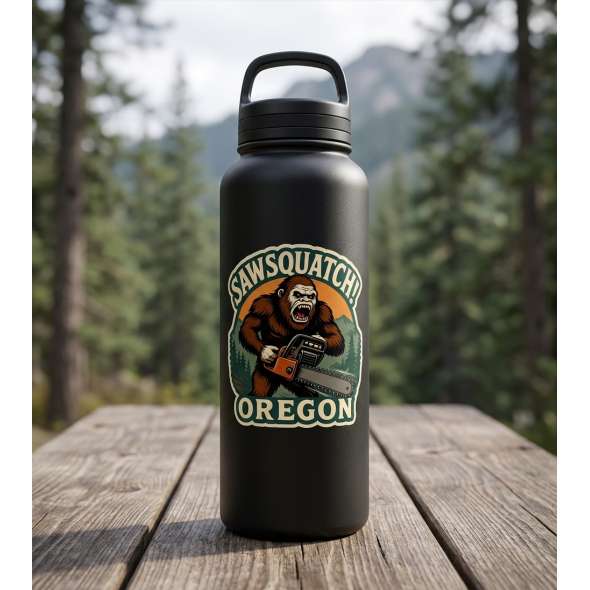 Sawsquatch Oregon - Sticker - Paracay
