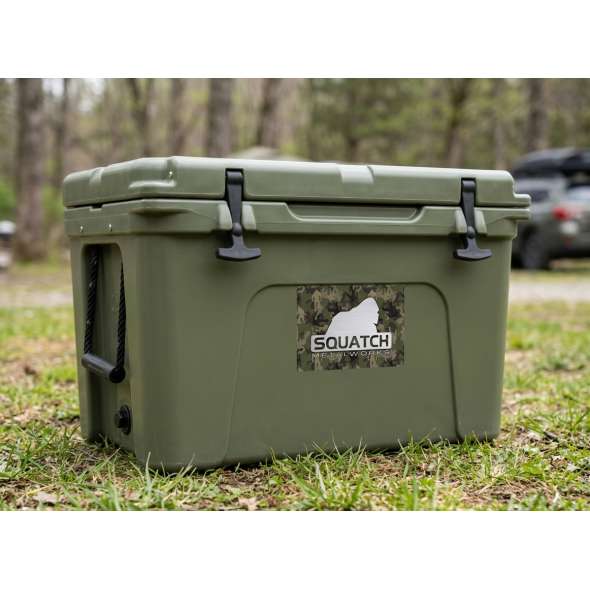 SMW Logo Green Camo - Sticker - Paracay