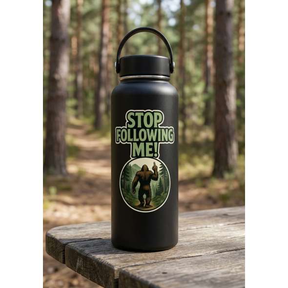 Stop Following Me V2 - Sticker - Paracay