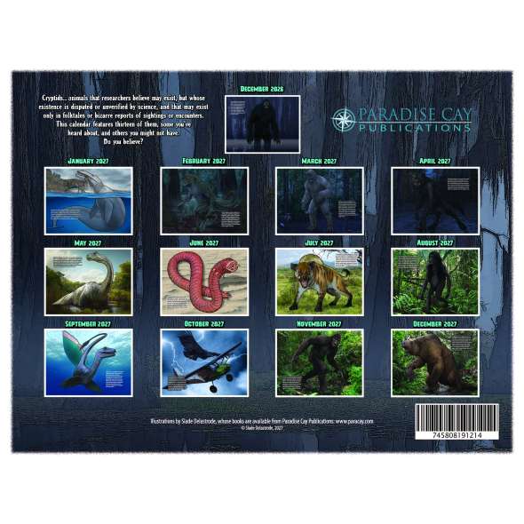 Cryptids - 2027 - Calendar