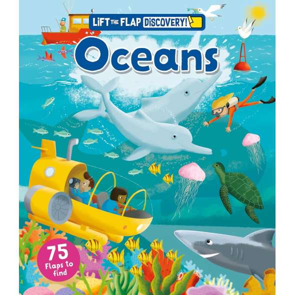 Lift the Flap: Discovery! Oceans - Book - Paracay