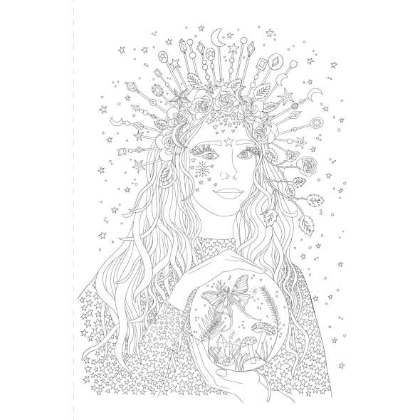 A Mystical Coloring Book: Unlock Your Magic - Book - Paracay