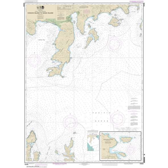 NOAA Chart 16556: Chiachi Island to Nagai Island