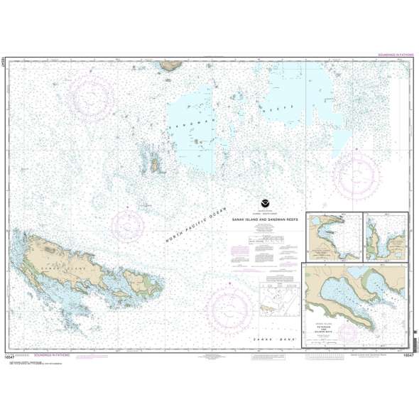 NOAA Chart 16547: Sanak Island and Sandman Reefs
