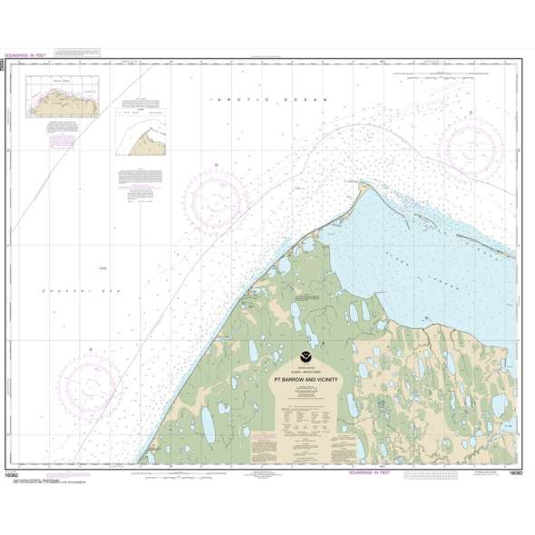 NOAA Chart 16082: Pt. Barrow and vicinity