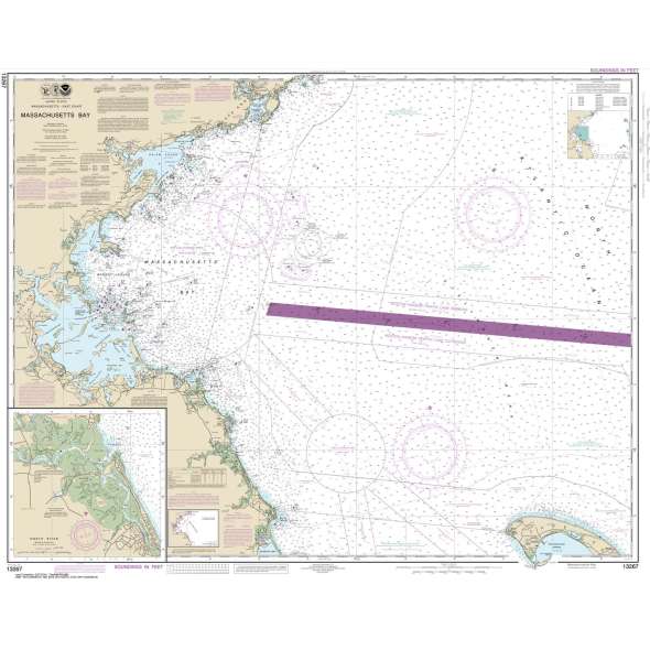 NOAA Chart 13267: Massachusetts Bay