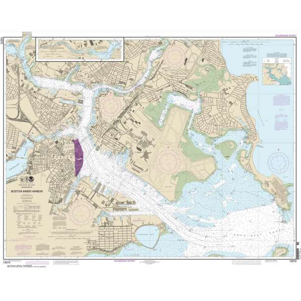 NOAA Chart 13272: Boston Inner Harbor