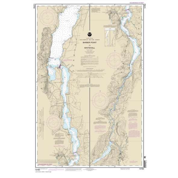 NOAA Chart 14784: Barber Point to Whitehall