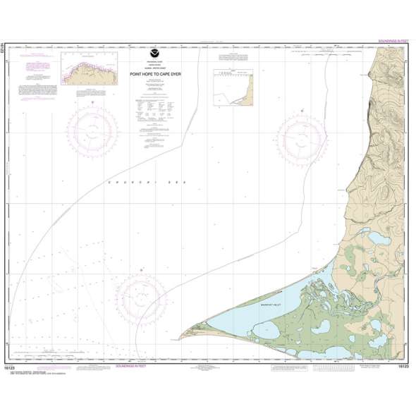 NOAA Chart 16123: Point Hope to Cape Dyer