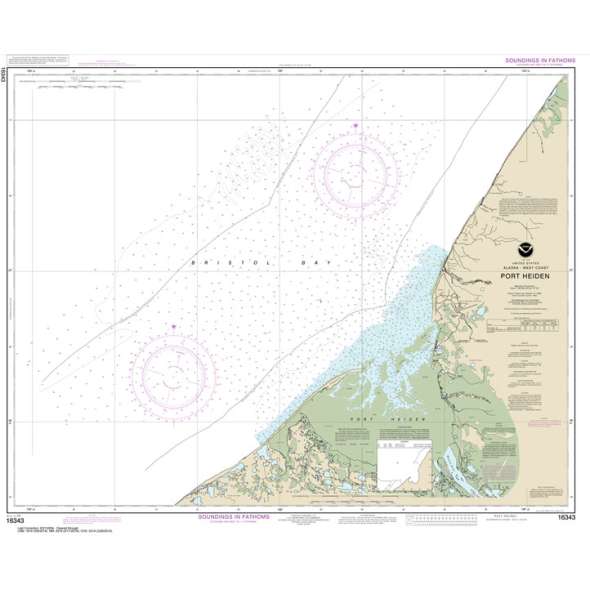NOAA Chart 16343: Port Heiden