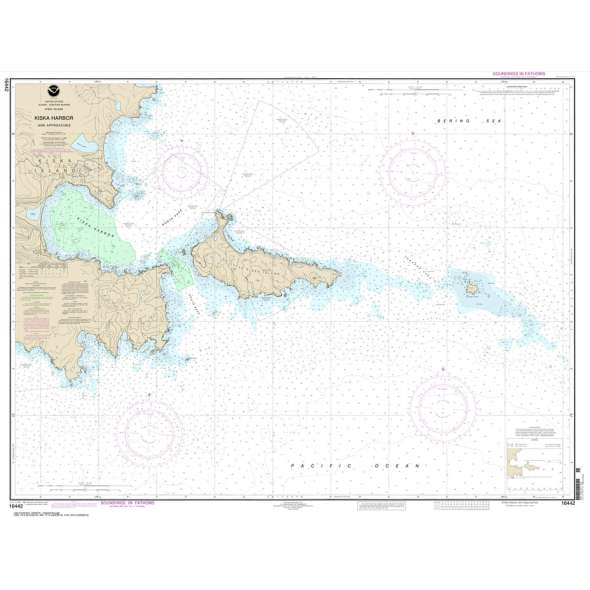 NOAA Chart 16442: Kiska Harbor and Approaches