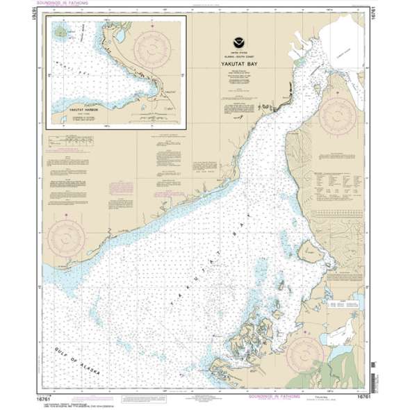 NOAA Chart 16761: Yakutat Bay