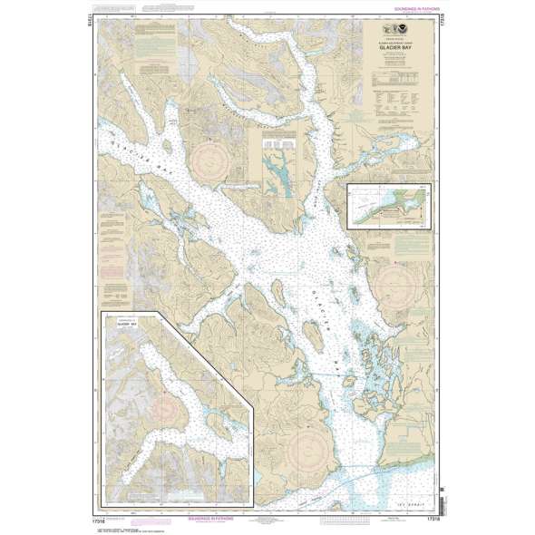 NOAA Chart 17318: Glacier Bay