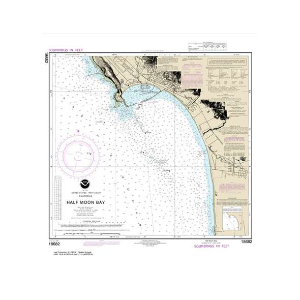 NOAA Chart 18682: Half Moon Bay
