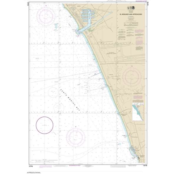 NOAA Chart 18748: El Segundo and Approaches