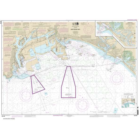 NOAA Chart 18749: San Pedro Bay