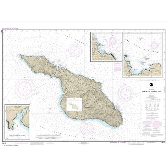NOAA Chart 18757: Santa Catalina Island