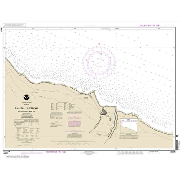 NOAA Chart 19326: Pa'auhau Landing Island Of Hawai'i