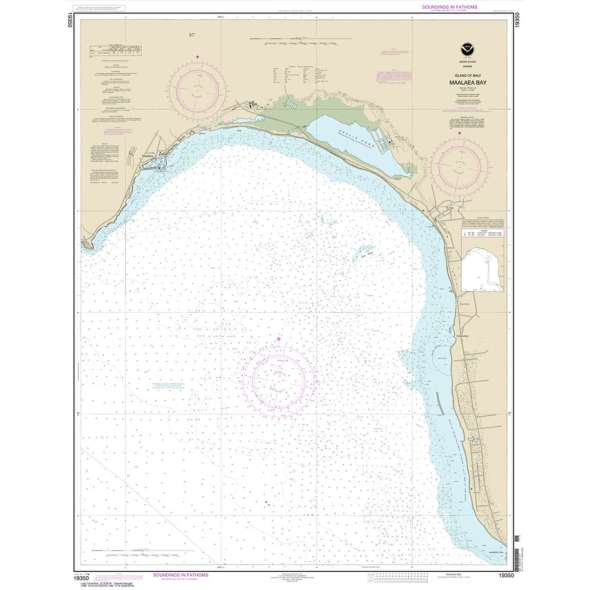 NOAA Chart 19350: Island of Maui Ma'alaea Bay