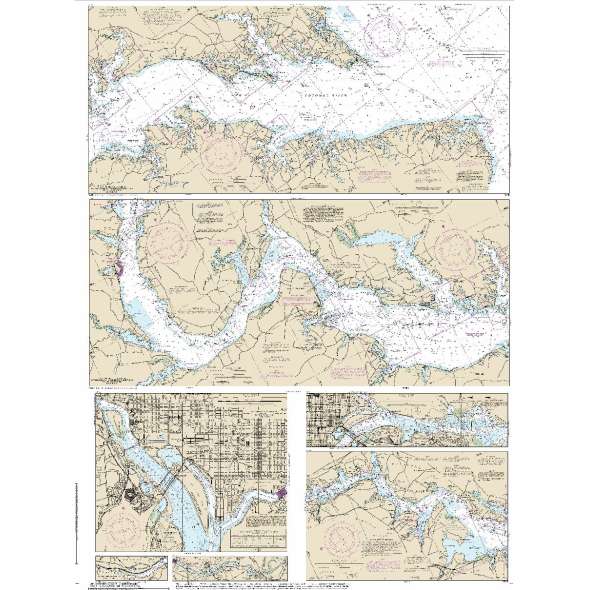 NOAA Chart 12285: Potomac River