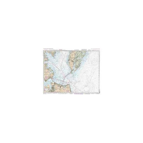 NOAA Training Chart 12221 TR: Chesapeake Bay Entrance