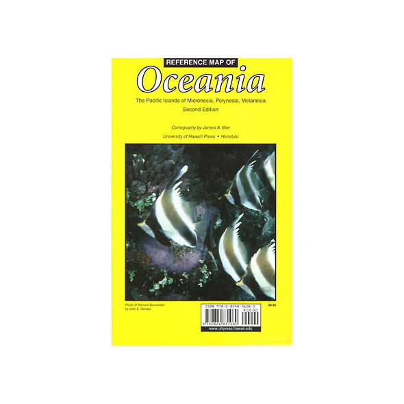 Reference Map of Oceania, 2nd edition