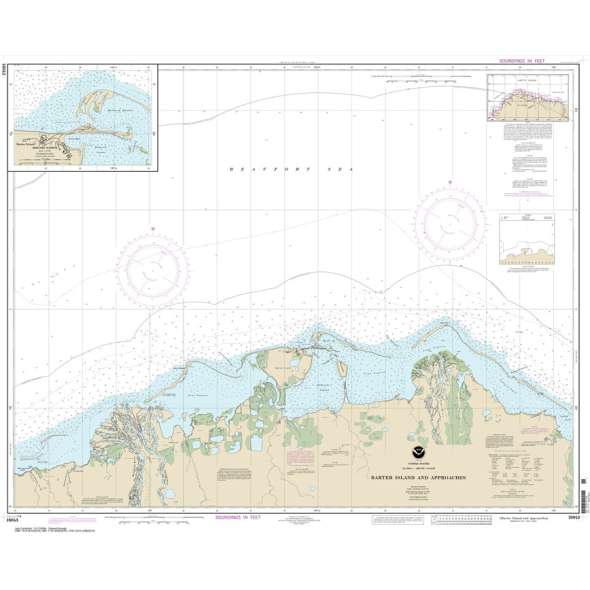 NOAA Chart 16043: Barter Island and approaches