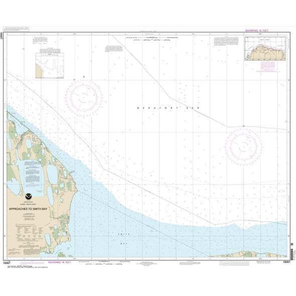 NOAA Chart 16067: Approaches to Smith Bay