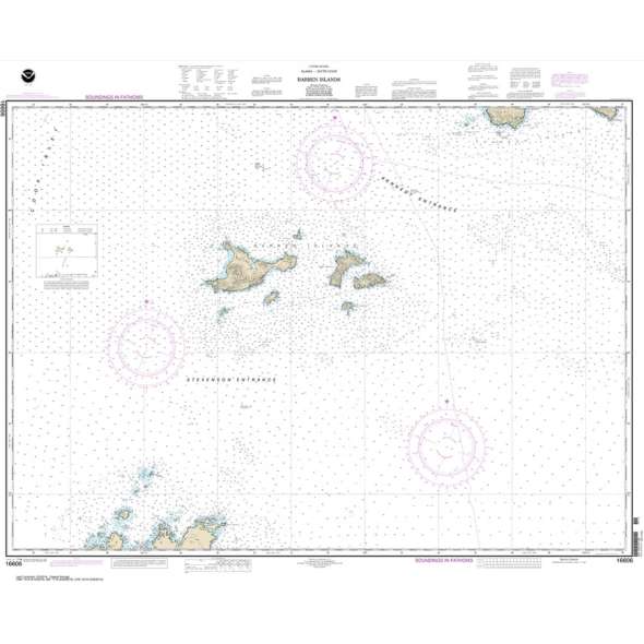 NOAA Chart 16606: Barren Islands