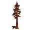 Redwood  with Black Bear - Magnet - Paracay